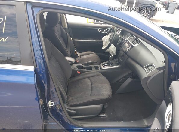 3N1AB7AP8JY220239 2018 NISSAN SENTRA Blue Front interior view