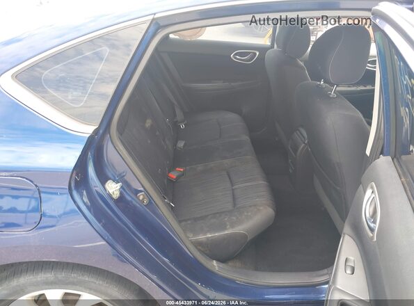 3N1AB7AP8JY220239 2018 NISSAN SENTRA Blue VIN sticker view