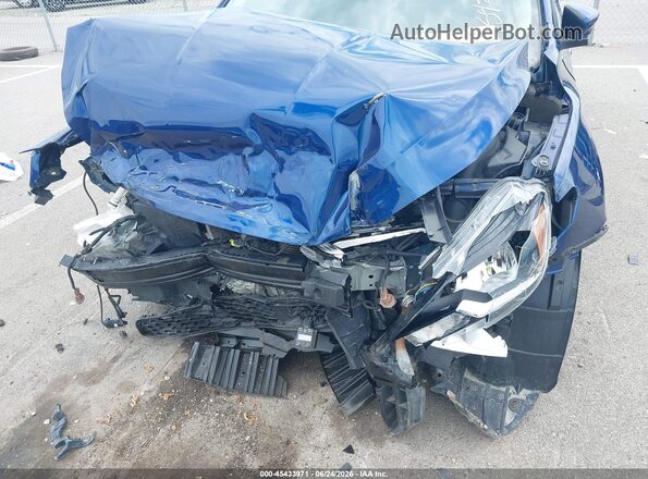 3N1AB7AP8JY220239 2018 NISSAN SENTRA Blue Front view