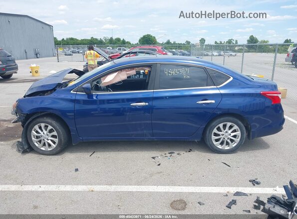 3N1AB7AP8JY220239 2018 NISSAN SENTRA Blue 360 interior view