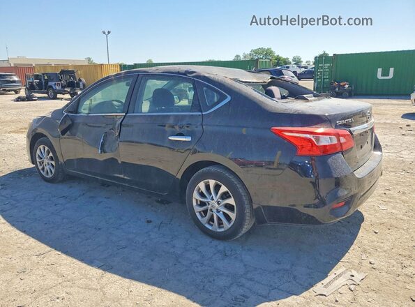 3N1AB7AP8JY222895 2018 NISSAN SENTRA Black Rear left