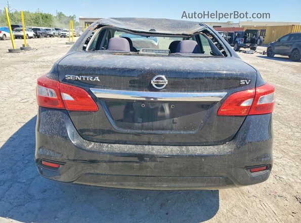 3N1AB7AP8JY222895 2018 NISSAN SENTRA Black Rear view
