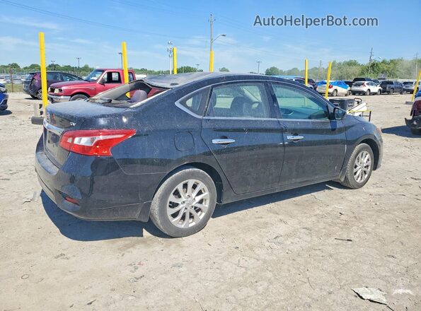 3N1AB7AP8JY222895 2018 NISSAN SENTRA Black Rear right