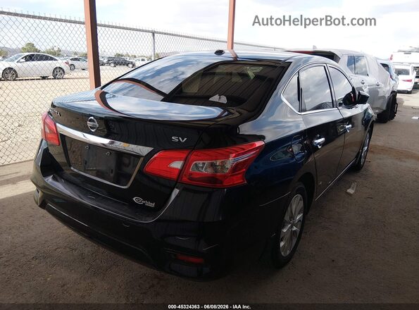 3N1AB7AP8JY260563 2018 NISSAN SENTRA Black Trasero derecho