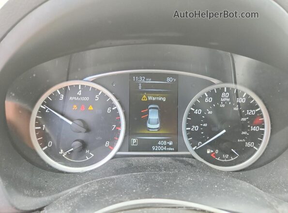 3N1AB7AP8JY262393 2018 NISSAN SENTRA Gray Vista del cuadro de instrumentos