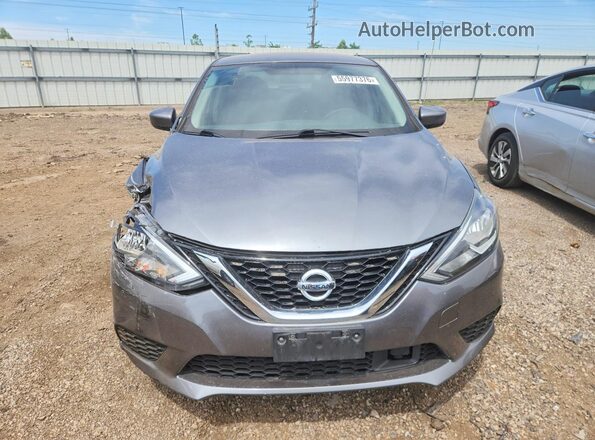 3N1AB7AP8JY262393 2018 NISSAN SENTRA Gray Vista frontal