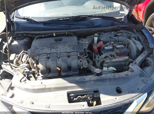 3N1AB7AP8JY277248 2018 NISSAN SENTRA Blue Հետևի տեսք