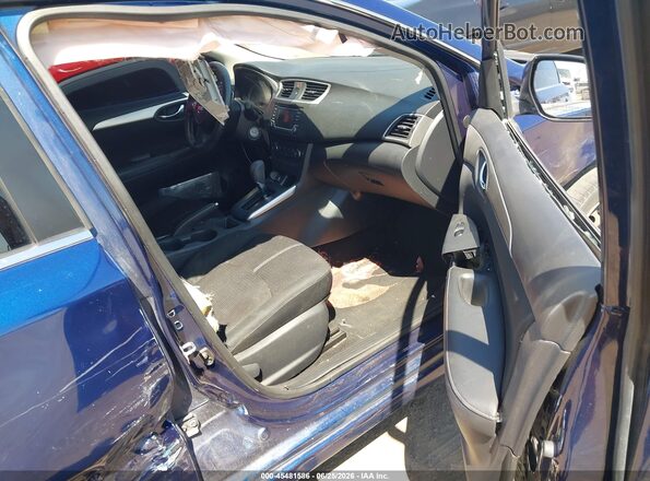 3N1AB7AP8JY277248 2018 NISSAN SENTRA Blue Սալոնի դիմացի տեսք