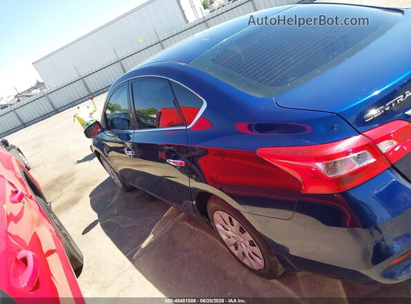 3N1AB7AP8JY277248 2018 NISSAN SENTRA Blue Սալոնի 360 աստիճան տեսք