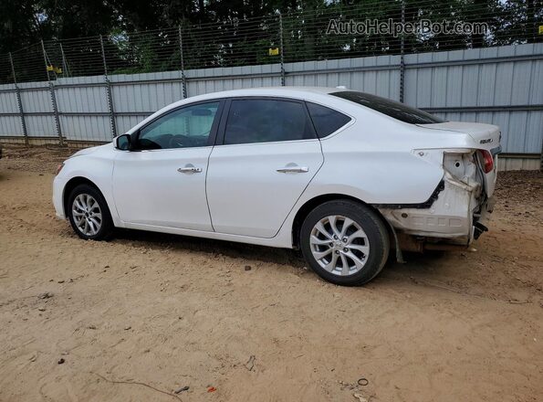 3N1AB7AP8JY286712 2018 NISSAN SENTRA White Trasero izquierdo