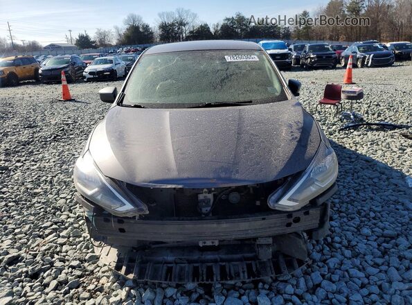 3N1AB7AP8JY287228 2018 NISSAN SENTRA Gray Դիմացի տեսք