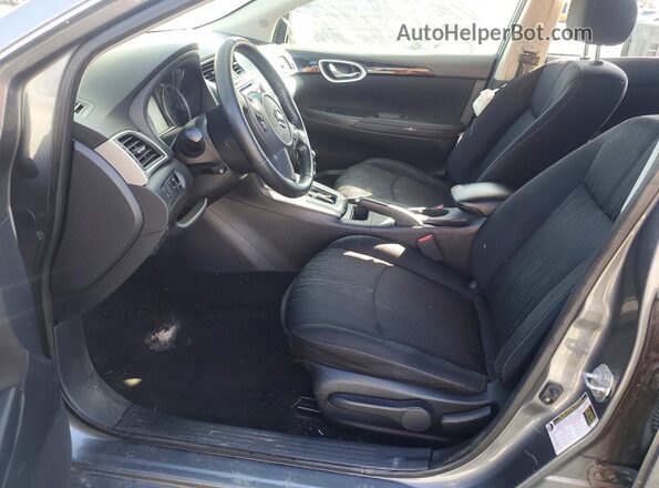 3N1AB7AP8JY287228 2018 NISSAN SENTRA Gray Սալոնի դիմացի տեսք