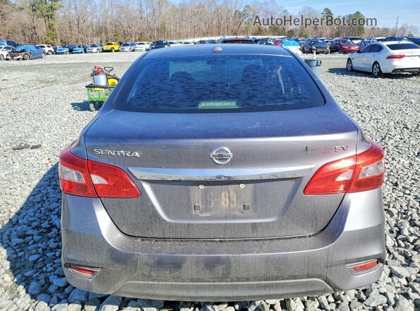 3N1AB7AP8JY287228 2018 NISSAN SENTRA Gray Հետևի տեսք
