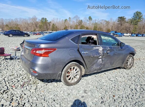 3N1AB7AP8JY287228 2018 NISSAN SENTRA Gray Հետևի աջ
