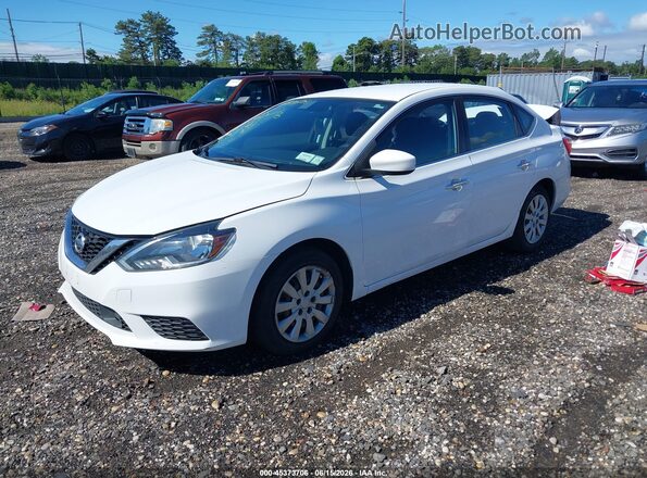 3N1AB7AP8JY293305 2018 NISSAN SENTRA White Front left