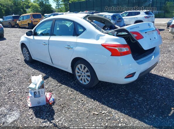 3N1AB7AP8JY293305 2018 NISSAN SENTRA White Rear left