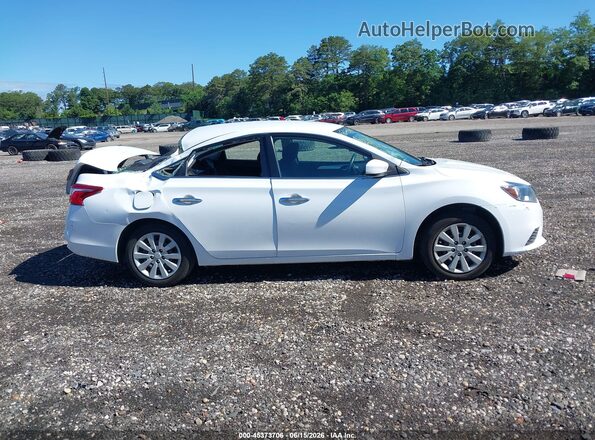 3N1AB7AP8JY293305 2018 NISSAN SENTRA White Rear interior view