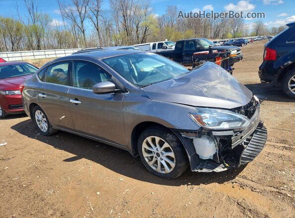 3N1AB7AP8JY311480 2018 NISSAN SENTRA Серый 