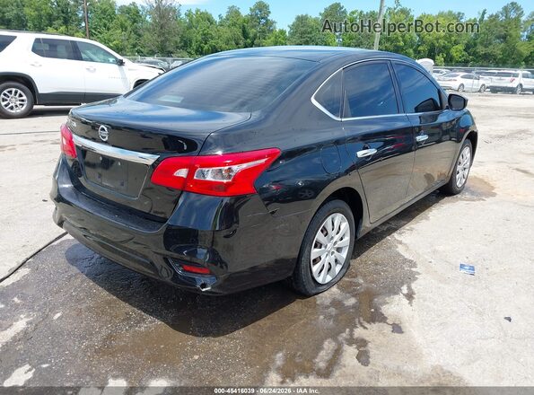 3N1AB7AP8JY315917 2018 NISSAN SENTRA Black Tył prawy