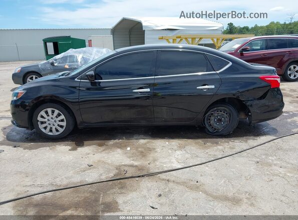 3N1AB7AP8JY315917 2018 NISSAN SENTRA Black Widok wnętrza 360 stopni