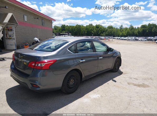 3N1AB7AP8JY318039 2018 NISSAN SENTRA Gray Tył prawy