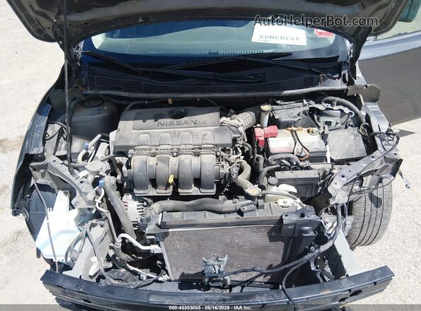 3N1AB7AP8JY318039 2018 NISSAN SENTRA Gray Widok z tyłu