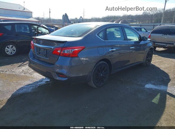3N1AB7AP8JY321958 2018 NISSAN SENTRA Gray უკანა მარჯვენა