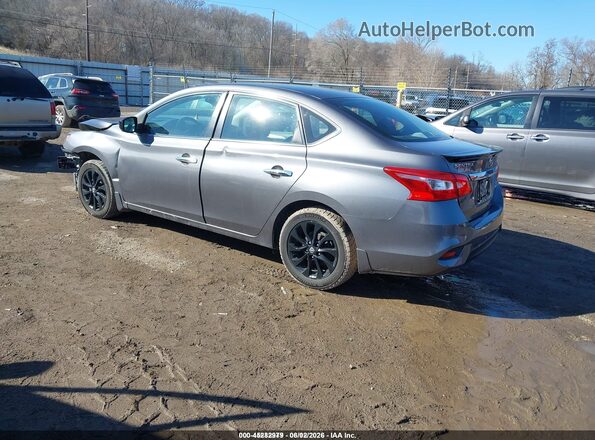 3N1AB7AP8JY321958 2018 NISSAN SENTRA Gray უკანა მარცხენა