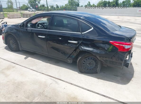 3N1AB7AP8JY333589 2018 NISSAN SENTRA Black Rear left