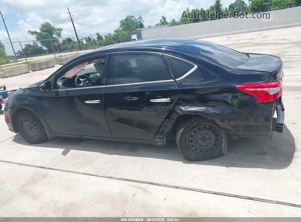 3N1AB7AP8JY333589 2018 NISSAN SENTRA Black 360 interior view