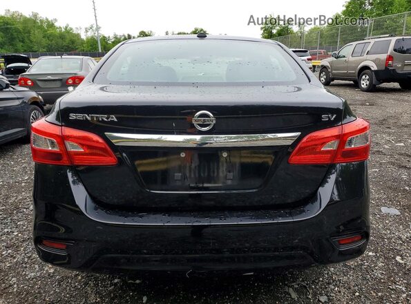 3N1AB7AP8JY341983 2018 NISSAN SENTRA Черный Вид сзади