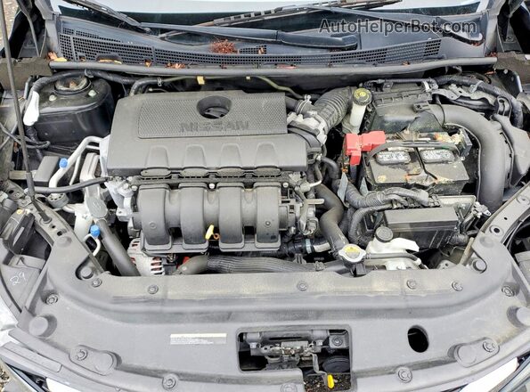 3N1AB7AP8JY341983 2018 NISSAN SENTRA Черный Вид задней части салона