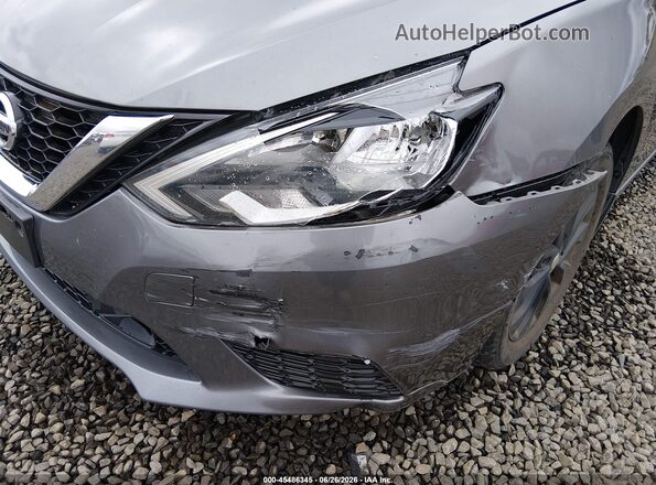 3N1AB7AP8JY346472 2018 NISSAN SENTRA Серый Вид спереди