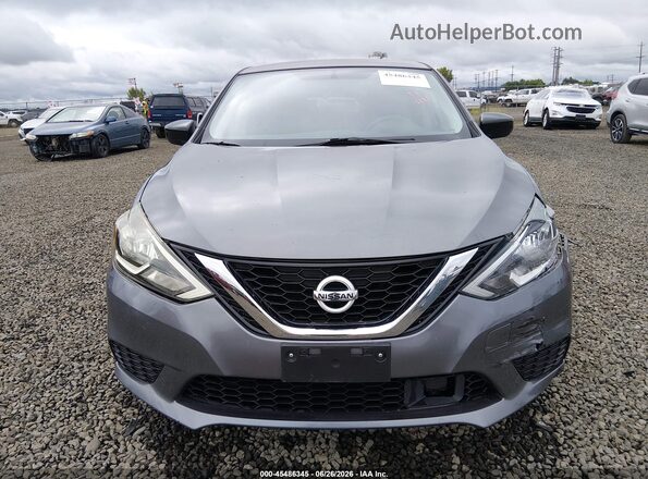 3N1AB7AP8JY346472 2018 NISSAN SENTRA Серый Вид задней части салона