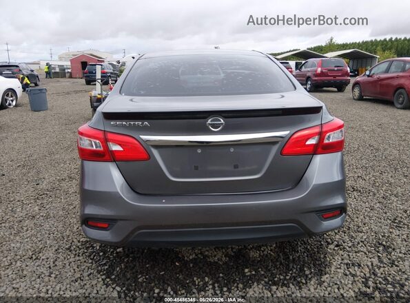 3N1AB7AP8JY346472 2018 NISSAN SENTRA Серый 