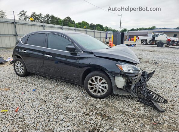 3N1AB7AP8KL626584 2019 NISSAN SENTRA Black წინა მარჯვენა