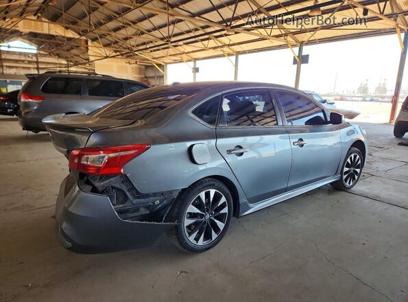 3N1AB7AP8KY216774 2019 NISSAN SENTRA Gray Tył prawy