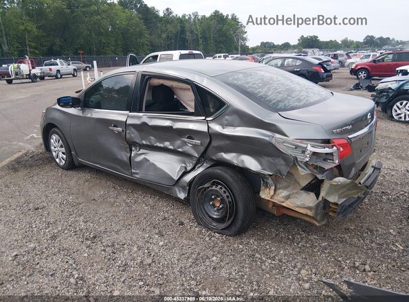 3N1AB7AP8KY217066 2019 NISSAN SENTRA Gray უკანა მარცხენა