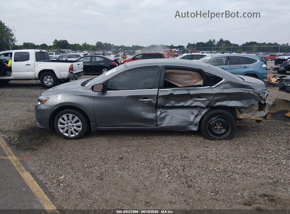 3N1AB7AP8KY217066 2019 NISSAN SENTRA Gray 
