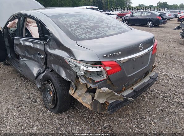 3N1AB7AP8KY217066 2019 NISSAN SENTRA Gray წინა ხედი