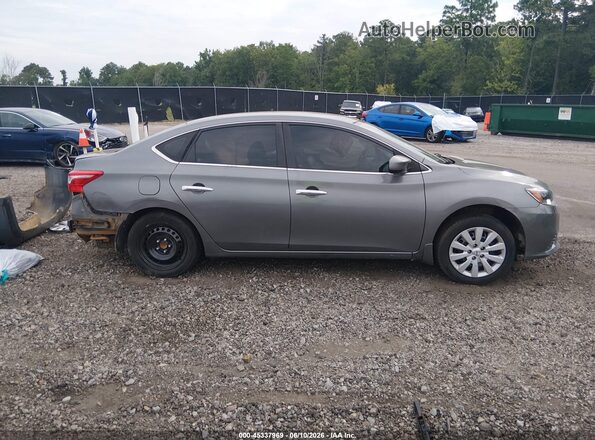 3N1AB7AP8KY217066 2019 NISSAN SENTRA Gray სალონის 360-გრადუსიანი ხედი