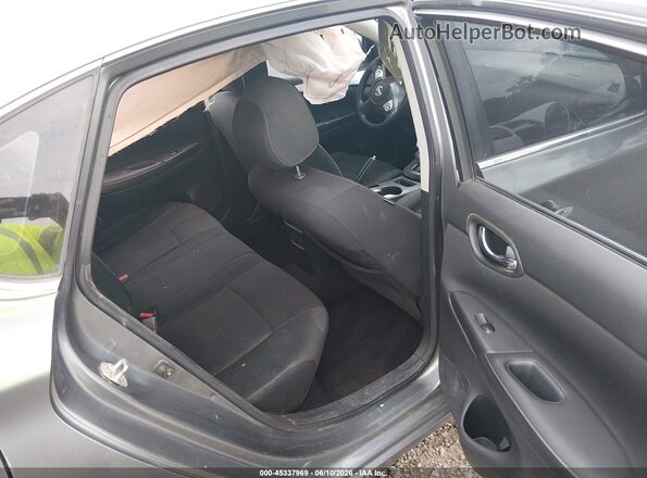 3N1AB7AP8KY217066 2019 NISSAN SENTRA Gray VIN კოდის სტიკერის ხედი
