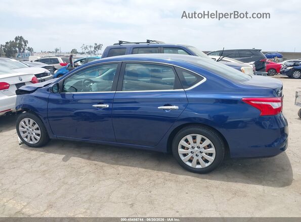 3N1AB7AP8KY217598 2019 NISSAN SENTRA Blue 