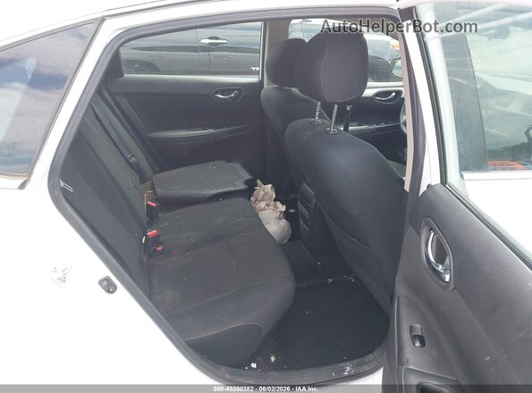 3N1AB7AP8KY226933 2019 NISSAN SENTRA White Vista de la etiqueta del VIN