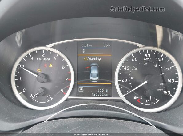 3N1AB7AP8KY226933 2019 NISSAN SENTRA White Vista de los asientos traseros