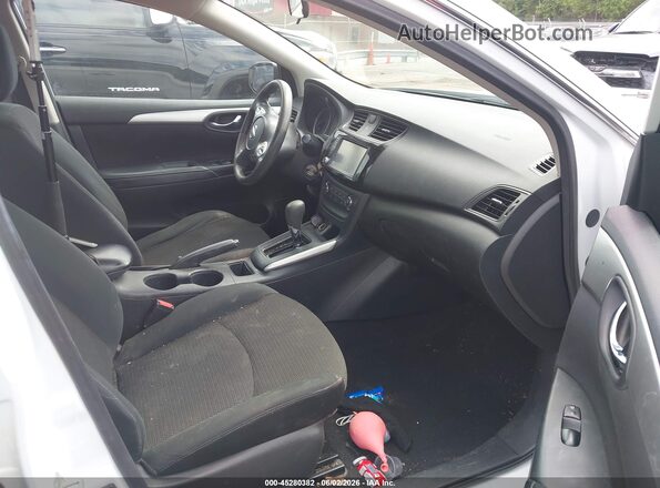3N1AB7AP8KY226933 2019 NISSAN SENTRA White Vista interior delantera