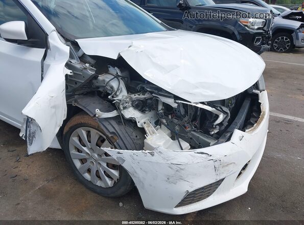 3N1AB7AP8KY226933 2019 NISSAN SENTRA White Vista frontal