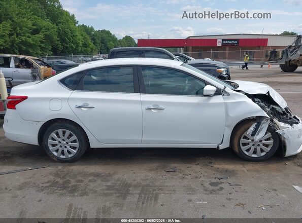 3N1AB7AP8KY226933 2019 NISSAN SENTRA White Vista interior de 360 grados