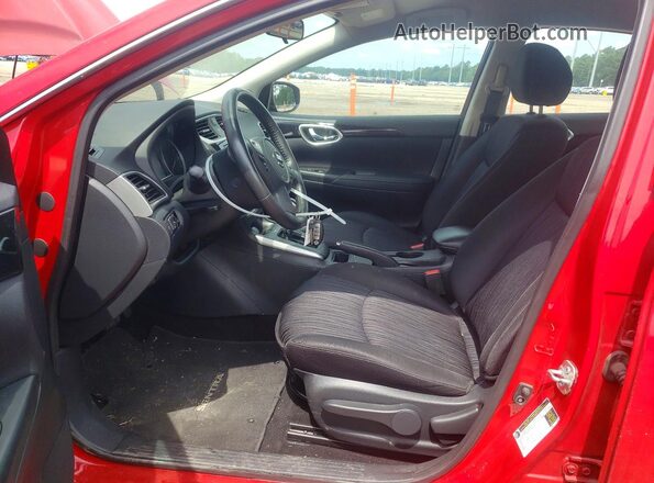 3N1AB7AP8KY239424 2019 NISSAN SENTRA Red 