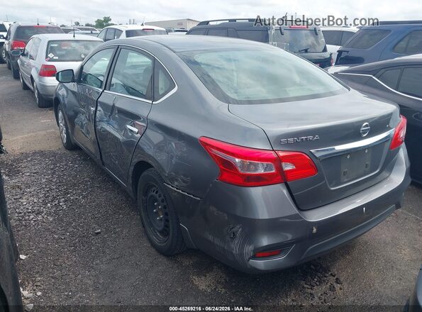 3N1AB7AP8KY267630 2019 NISSAN SENTRA Gray Rear left